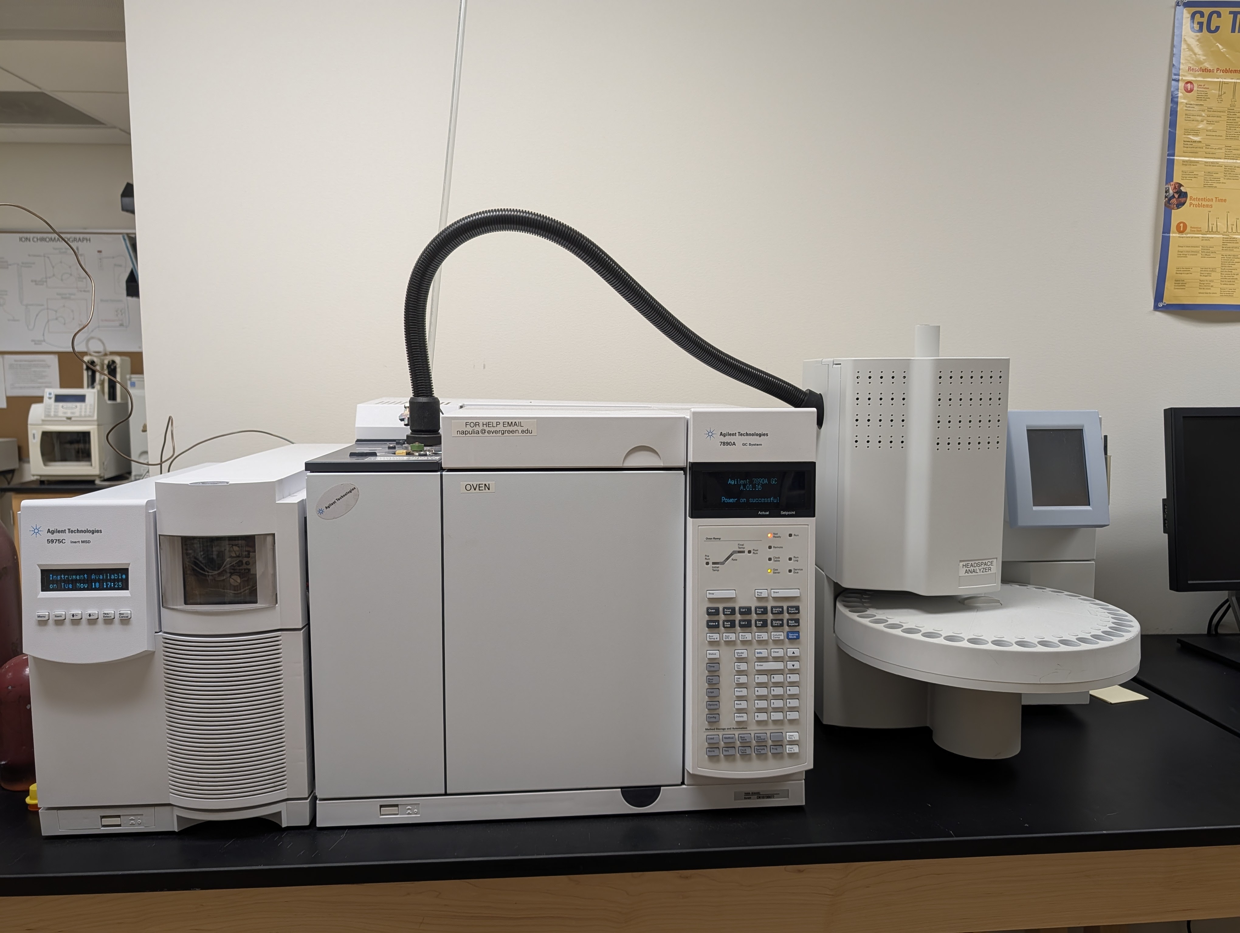 Agilent GC-7890A MSD-5975C